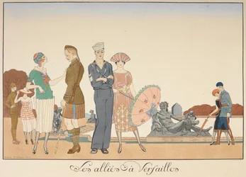 De bondgenoten in Versailles