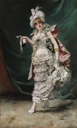 Gekleed voor het bal