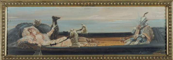 De gondel, ca. 1896 (papier)