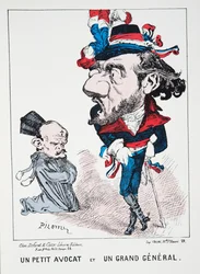 Een kleine advocaat en een grote generaal, uit Geschiedenis van de Derde Republiek, Vol. I, de Politieke Geschiedenis