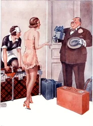 Illustratie uit La Vie Parisienne