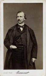Portret van de Componist Auguste Mermet 1810-1889