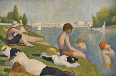 La Baignade, Zwemmers bij Asnieres