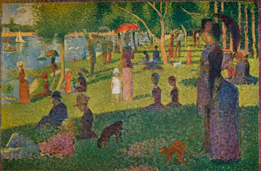 Studie voor Een Zondag op La Grande Jatte