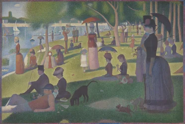 Een zondag op La Grande Jatte - 1884