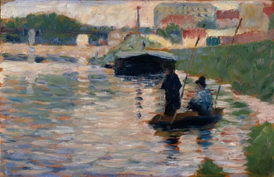 Gezicht op de Seine, 1882-83