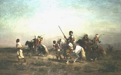 Arabieren te paard