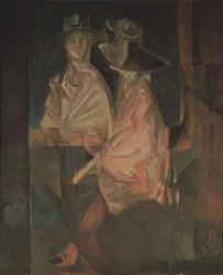 Portret van actrice Alisa Koonen