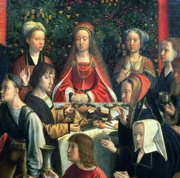 De Bruiloft te Kana (detail)