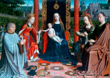 Het Mystieke Huwelijk van St. Catharina, 1505-1510