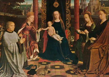 De Maagd en het Kind met Heiligen en Donor, 1510, 1909