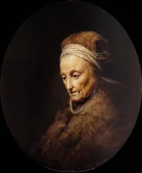 Portret van Rembrandts moeder