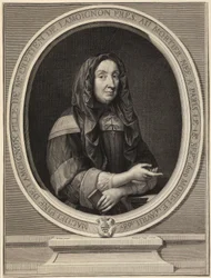 Portret van Madeleine de Lamoignon