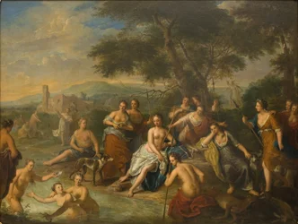 Diana en haar Nimfen
