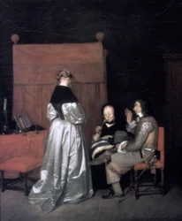Vaderlijke vermaning, 1654-1655