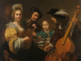 Een muzikaal gezelschap