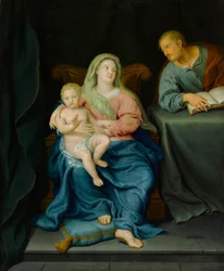 De Heilige Familie thuis