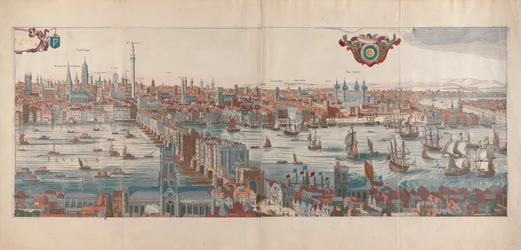 Londen, panoramisch uitzicht