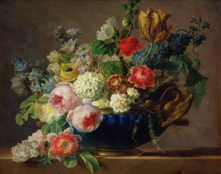 Vaas met bloemen