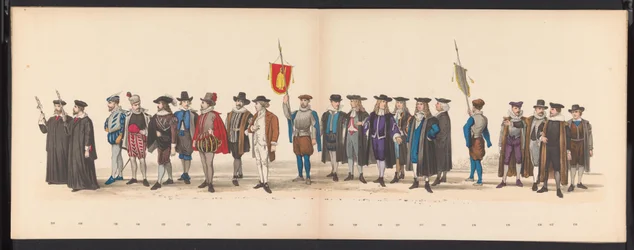 Maskerade van de Leidse studenten, 1875 (plaat 8)