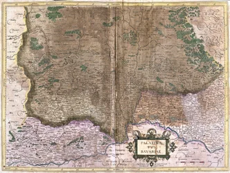Beieren, Duitsland (gravure)