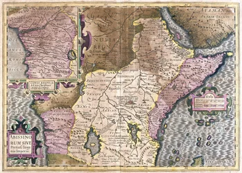 Congo, centraal Afrika (gravure)