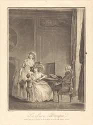 De onderbroken les
