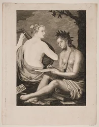 Terpsichore en Kalliope
