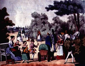 Een Duitse Park in de Zomer, c.1860