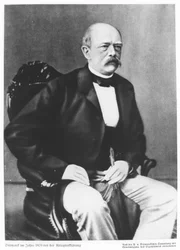 Bismarck in 1870 voor de Oorlogsverklaring