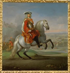 Karel, hertog van Lotharingen, generaal en opperbevelhebber van de keizerlijke legers ... (olieverf op doek)