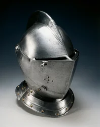Gesloten helm voor het veld