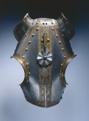 Demi-chanfron, Augsburg, c.1550