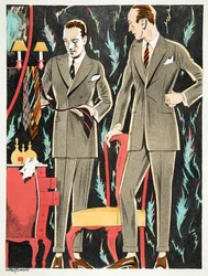 Der Arbiter, outfits door Fasskessel & Muntmann, uit Styl, uitgegeven 1922
