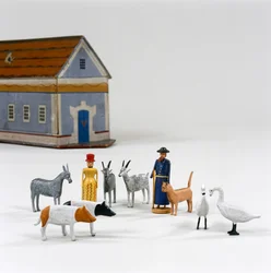 Figuren voor een ark van Noach, ca. 1840