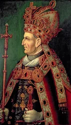 Frederik III van Duitsland (1415-93) Heilige Roomse Keizer, 5e Hertog van Oostenrijk, Vader van Keizer Maximiliaan I (1459-1519)