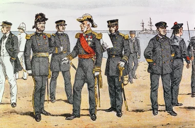 Uniformen van de Franse marine, eind 19e eeuw