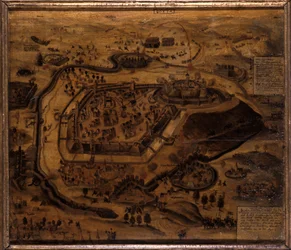 Gotha tijdens het beleg van Grimmenstein
