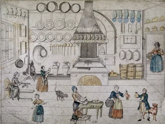 Huishoudens in de keuken, Duitsland