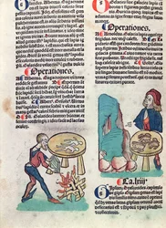 Geïllustreerde pagina uit Hortus Sanitatis, 1491