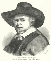Jan van Goyen, schilder van de Nederlandse Gouden Eeuw (gravure)