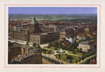Leipzig, Uitzicht op het Rijksgerechtshof