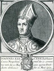 Portret van Antipaus Johannes XXIII