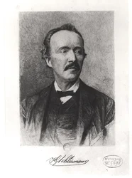 Portret van Heinrich Schliemann (1822-90)