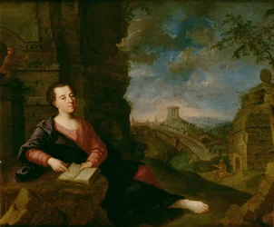 Portret van Johann Joachim Winckelmann (1717-68)