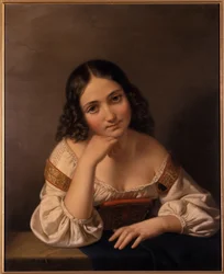Portret van een jonge vrouw