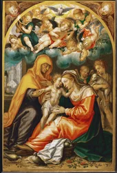 Heilige Anne, heilige Maria, kindje Jezus