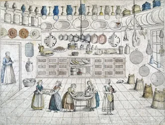 Dienaren in de keuken, Duitsland