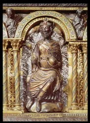 Heiligdom van keizer Karel de Grote (detail)
