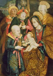 De Heilige Familie en de Drie Wijzen